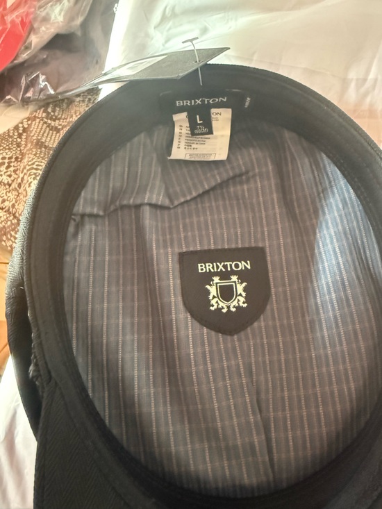 Brixton Fiddler Fisherman Cap - Black New with Tags NWT L / Large main image 7